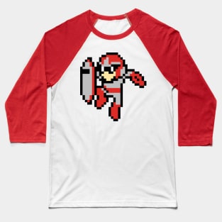 Protoman pixel Baseball T-Shirt